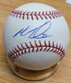 MATT THORNTON Autographed Official Major League Baseball