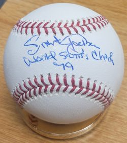 Grant Jackson "World Series Champs 79" Autographed Official Major League Baseball