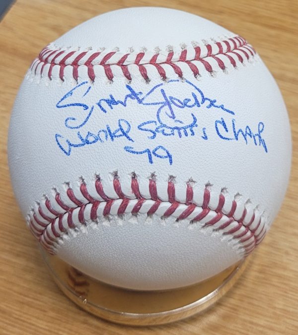 Grant Jackson "World Series Champs 79" Autographed Official Major League Baseball