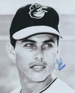 AUTOGRAPHED FRED BEENE 8X10 photo  Baltimore Orioles