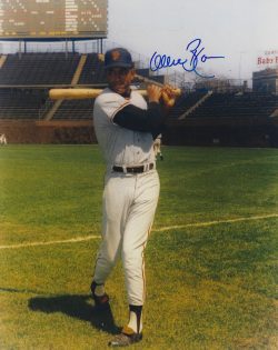 AUTOGRAPHED OLLIE BROWN 8X10 San Francisco Giants Photo