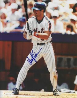 AUTOGRAPHED WALLY BACKMAN 8X10 New York Mets photo