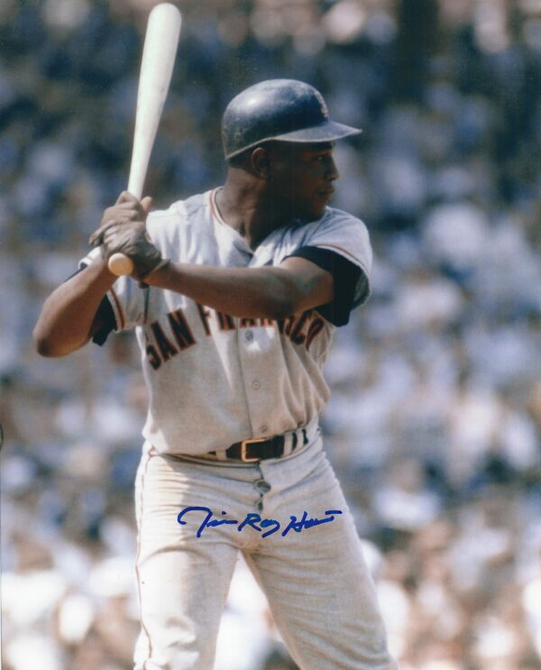 AUTOGRAPHED JIM RAY HART 8X10 San Francisco Giants Photo