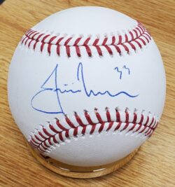 Justin Morneau Autographed Official Major League Baseball