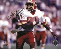 Autographed CHARLIE BROWN 8x10 Washington Redskins Photo