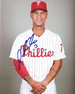 AUTOGRAPHED RONNY CEDENO 8X10 Philadelphia Phillies Photo