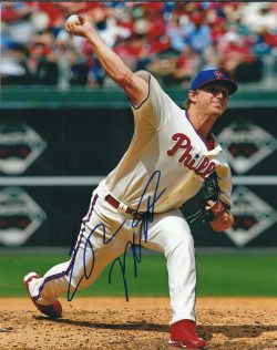 AUTOGRAPHED ETHAN MARTIN 8X10 Philadelphia Phillies Photo
