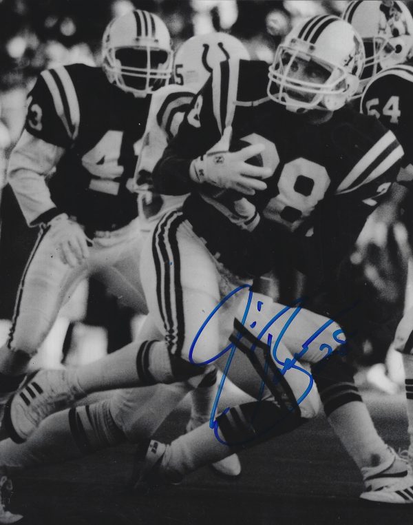 AUTOGRAPHED Jim Bowman 8x10 New England Patriots photo