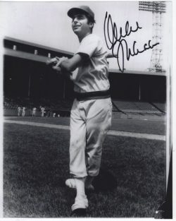 AUTOGRAPHED MIKE DUKAKIS 8X10 Boston Red Sox photo