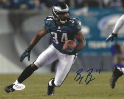 Autographed BRYCE BROWN 8X10 Philadelphia Eagles Photo