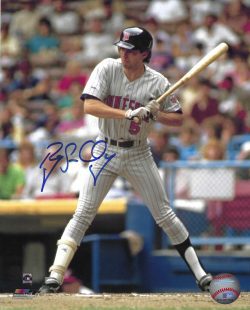AUTOGRAPHED ROY SMALLEY 8X10 Minnesota Twins photo