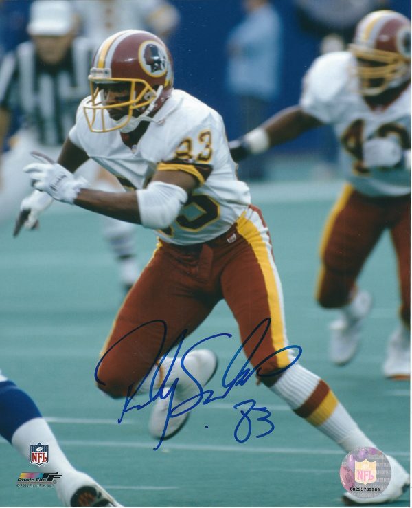 Autographed RICKY SANDERS 8x10 Washington Redskins Photo