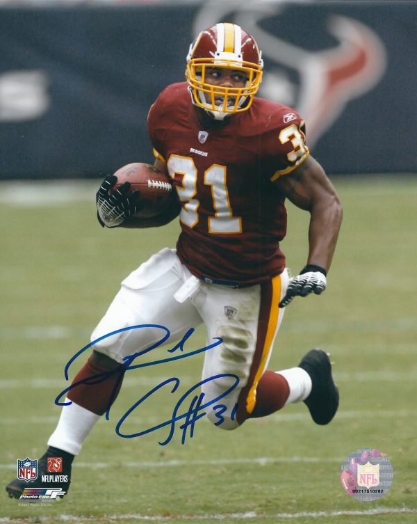 Autographed ROCK CARTWRIGHT 8x10 Washington Redskins Photo