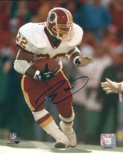 Autographed RICKY ERVINS 8x10 Washington Redskins Photo