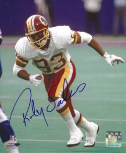 Autographed RICKY SANDERS 8x10 Washington Redskins Photo