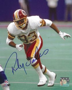 Autographed RICKY SANDERS 8x10 Washington Redskins Photo