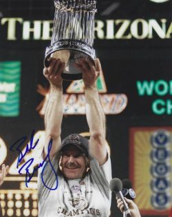 Autographed BOB BRENLY 8X10 Arizona Diamondbacks Photo