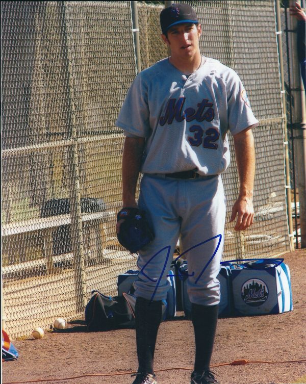 AUTOGRAPHED IKE DAVIS 8X10 New York Mets photo