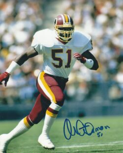 Autographed MONTE COLEMAN 8x10 Washington Redskins Photo