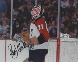 Autographed RON HEXTALL 8X10 Philadelphia Flyers Photo