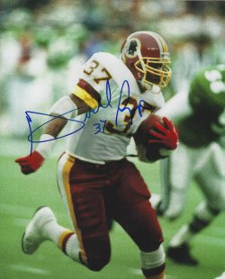 Autographed GERALD RIGGS 8x10 Washington Redskins Photo