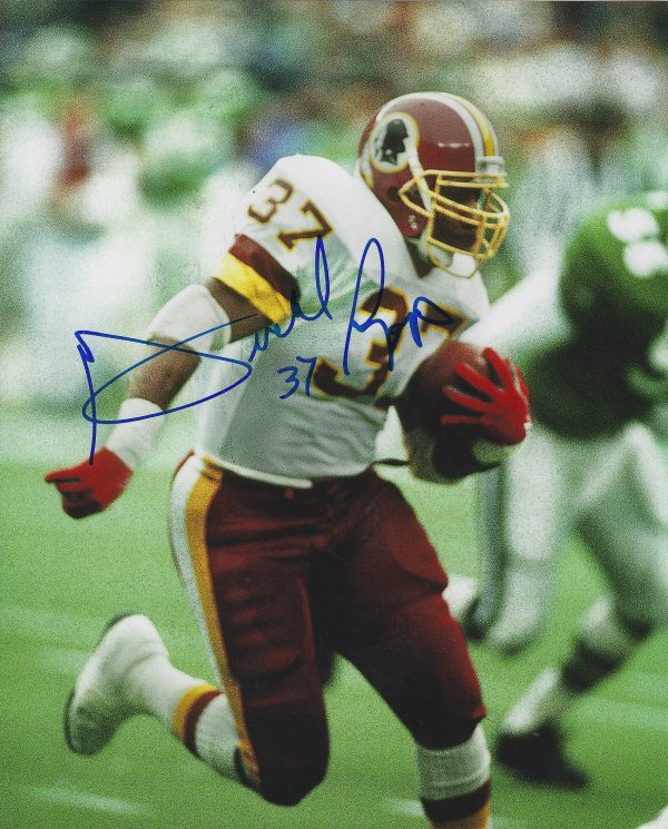 Autographed GERALD RIGGS 8x10 Washington Redskins Photo