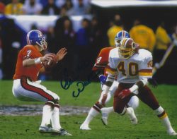 Autographed ALVIN WALTON 8x10 Washington Redskins Photo