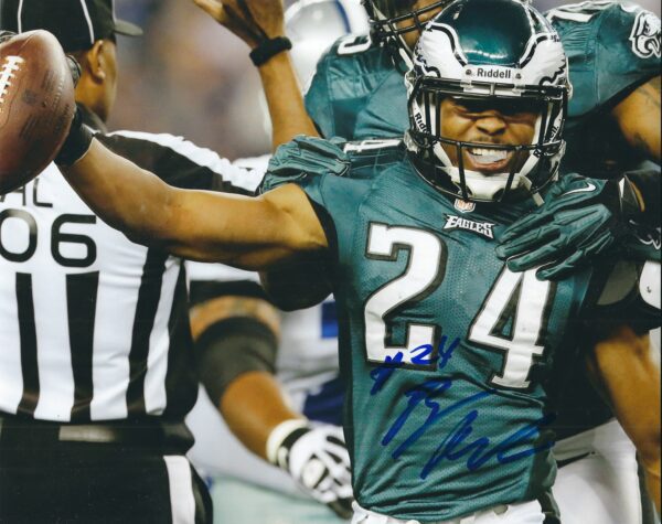 Autographed BRADLEY FLETCHER 8X10 Philadelphia Eagles Photo