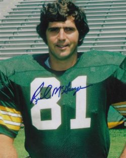 Autographed RICH MCGEORGE 8X10 Green Bay Packers Photo
