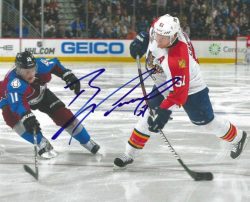 Autographed BRIAN CAMPBELL 8X10 Florida Panthers Photo