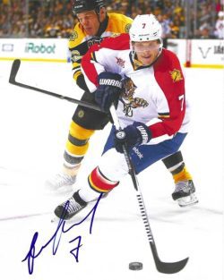 Autographed DMITRY KULIKOV 8X10 Florida Panthers Photo