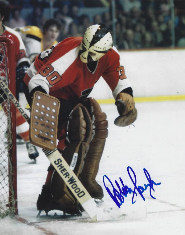 Autographed Bobby Taylor 8X10 Philadelphia Flyers Photo