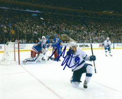 Autographed Tyler Johnson Tampa Bay Lightning photo