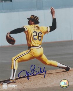Autographed JIM BIBBY 8X10 Pittsburgh Pirates Photo