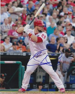 AUTOGRAPHED CAMERON RUPP 8X10 Philadelphia Phillies Photo