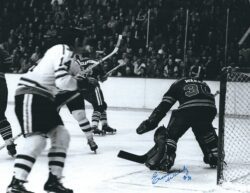 Autographed ERNIE WAKELY 8x10 St. Louis Blues Photo