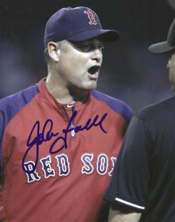 AUTOGRAPHED JOHN FARRELL 8X10  Boston Red Sox photo