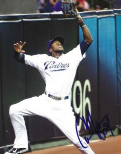 AUTOGRAPHED CAMERON MAYBIN 8X10 San Diego Padres photo