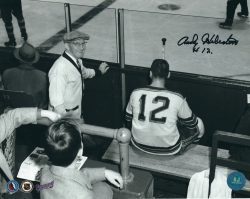 Autographed ANDY HEBENTON 8X10 New York Rangers Photo