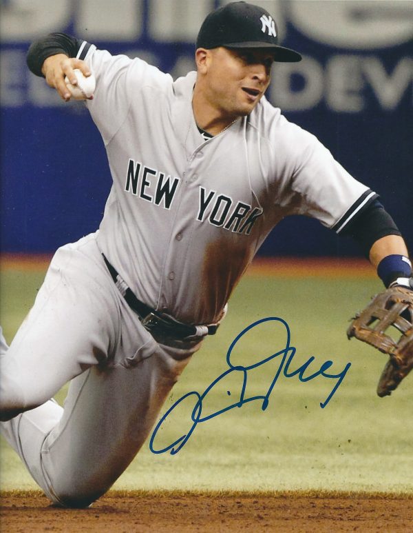 AUTOGRAPHED MARTIN PRADO 8X10 NEW YORK YANKEES photo