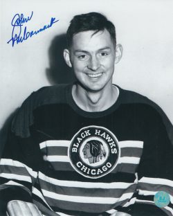 Autographed JOHN MCCORMACK 8X10 Chicago Blackhawks Photo