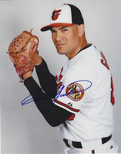 AUTOGRAPHED EDDIE GAMBOA 8X10 Baltimore Orioles Photo