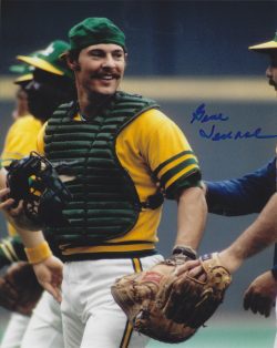 AUTOGRAPHED GENE TENACE 8X10 OAKLAND A's Photo