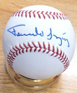 Autographed Fernando Gonzalez Official Rawlings Major League Baseball - With COA