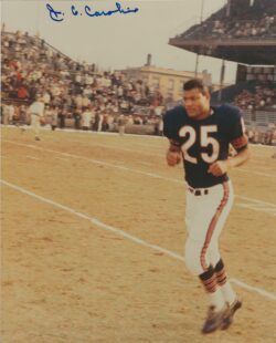 Autographed J.C. CAROLINE  8X10  Chicago Bears Photo