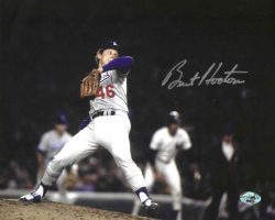 AUTOGRAPHED BURT HOOTON 8x10 Los Angeles Dodgers photo