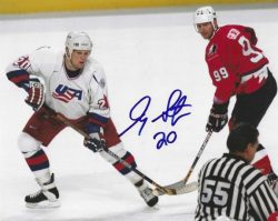 Autographed GARY SUTER USA 8X10 Photo
