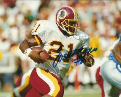 Autographed  EARNEST BYNER 8x10 Washington Redskins Photo