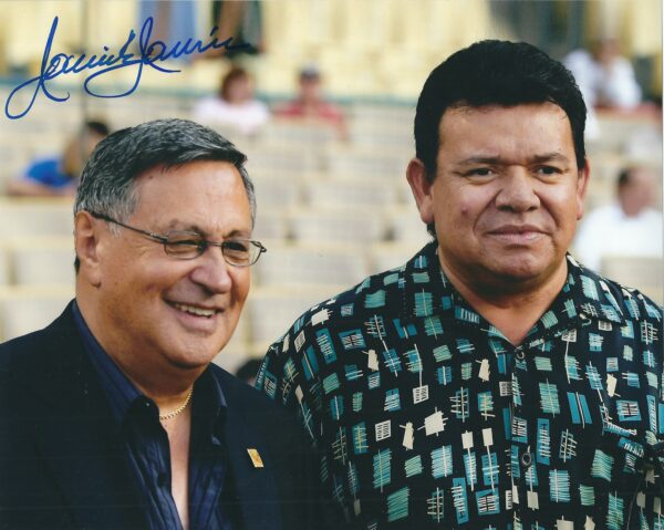 Autographed JAIME JARRIN  8X10  photo