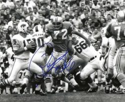 Autographed  RON MCDOLE 8X10  Houston Oilers photo